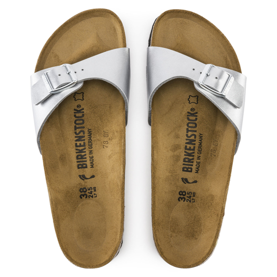 Picture of BIRKENSTOCK natikači 40413 MADRID - narrow - silver