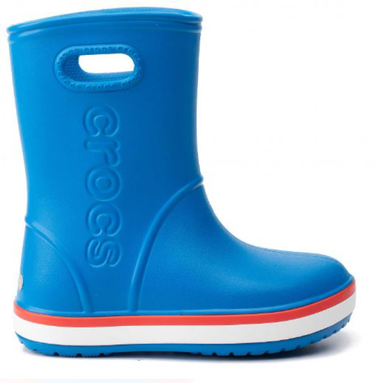 CROCS CROCBAND RAIN BOOT K 205827 Bright Cobalt/Flame