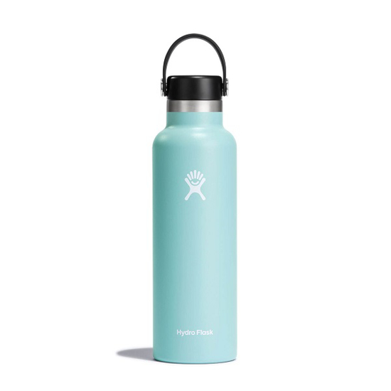 Picture of HYDRO FLASK STANDARD MOUTH WITH FLEX STRAW CAP S21FS441 621 ml dew