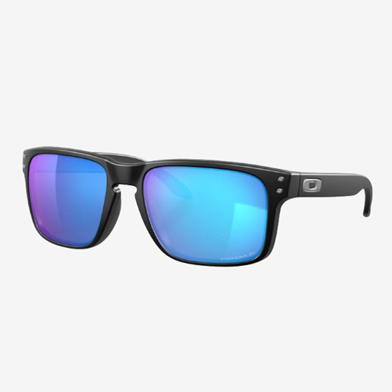 OAKLEY sončna očala 9102-F0 HOLBROOK Matte Black Prizm Sapphire Polarized