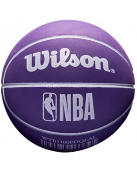 WILSON žogica WTB1100PDQLAL NBA DRIBBLER LOS ANGELES LAKERS purple