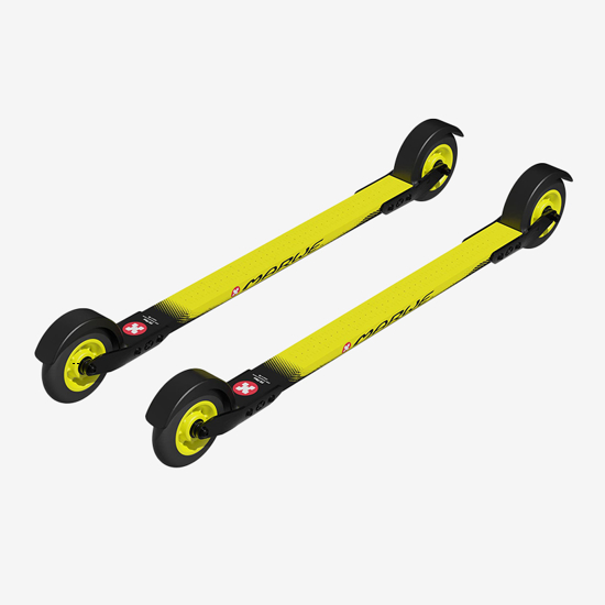 MARWE tekaške rolke za poletni tek na smučeh SET SKATING 620 FXM US6 MEDIUM+RSSK yellow