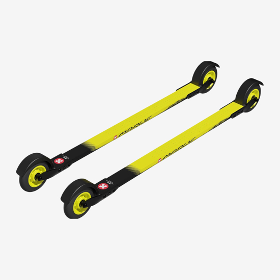 MARWE tekaške rolke za poletni tek na smučeh SET SKATING 730 FX UC6 STIFF+RSSK yellow