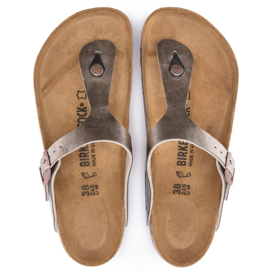 BIRKENSTOCK natikači 1016144 GIZEH - regular- graceful taupe