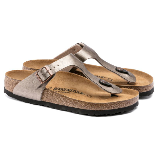 BIRKENSTOCK natikači 1016144 GIZEH - regular- graceful taupe