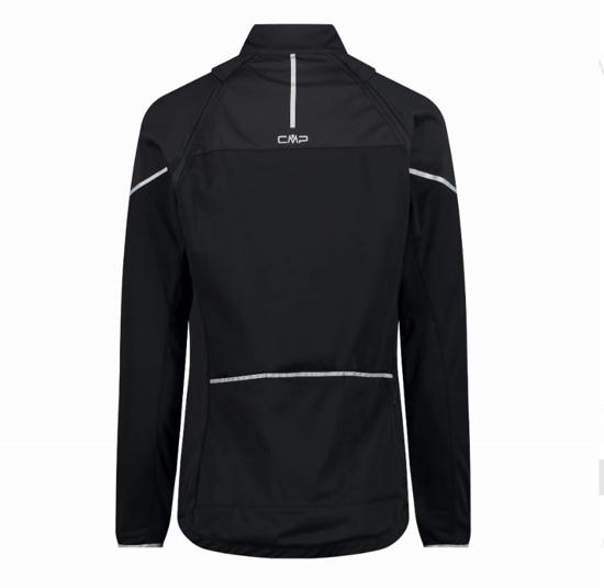 CMP ž softshell/brezrokavnik 31A2556 U901 JACKET WITH DETACHABLE SLEEVES black