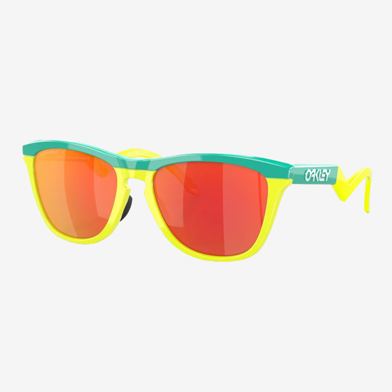 OAKLEY sončna očala 9289-02 FROGSKINS HYBRID Celeste/Tennis Ball Yellow Prizm Ruby