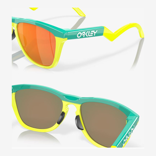 OAKLEY sončna očala 9289-02 FROGSKINS HYBRID Celeste/Tennis Ball Yellow Prizm Ruby