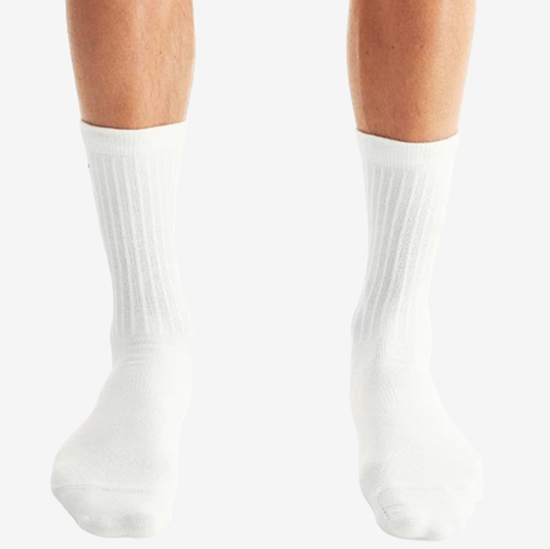 On nogavice 399.01718 LOGO SOCK 3-PACK white