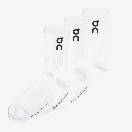 On nogavice 399.01718 LOGO SOCK 3-PACK white