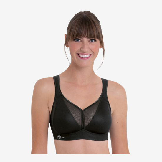 ANITA ž top AIR CONTROL 5544 001 BLACK