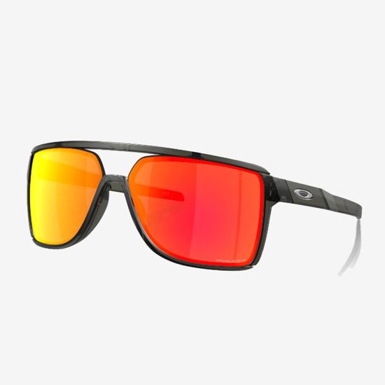 OAKLEY sončna očala 9147-05 CASTEL Matte Grey Smoke Prizm Ruby