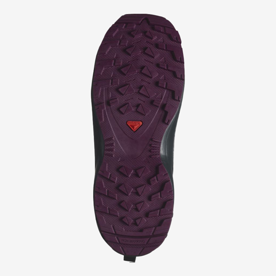 SALOMON otr pohodni copati 475681 XA PRO V8 CSWP J neptune/carbon/plum caspia