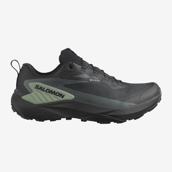 SALOMON m trail copati 475187 GENESIS GTX  black/agave green/urban chic