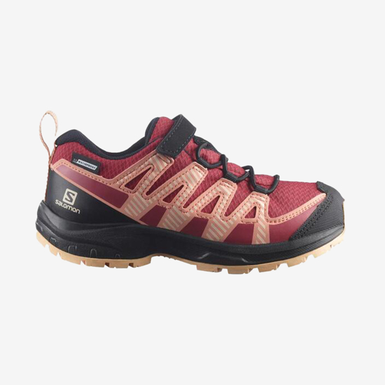 SALOMON otr pohodni copati 416143 XA PRO V8 CSWP K earth red/black/almond cream