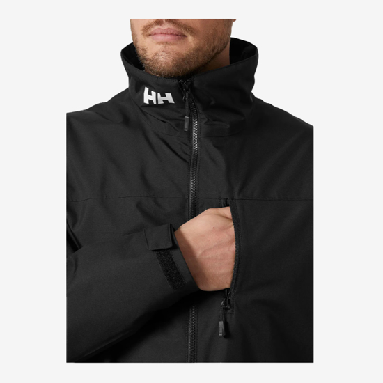 HELLY HANSEN m jakna 34444 990 CREW MIDLAYER SAILING JACKET 2.0 black