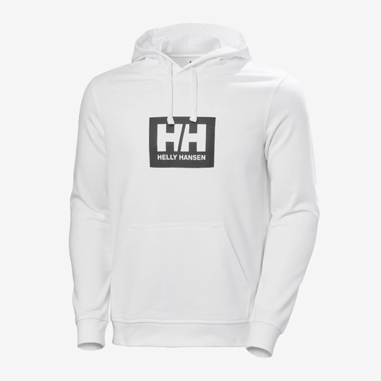 HELLY HANSEN m kapucar 53289 003 HH BOX HOODIE white