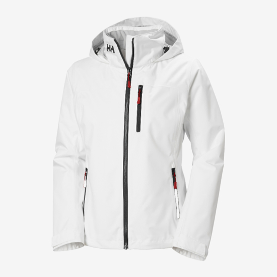 HELLY HANSEN ž jakna 34447 001 CREW HOODED MIDLAYER 2.0 white