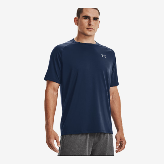 UNDER ARMOUR m majica 1326413-408 TECH™ 2.0 SHORT SLEEVE academy graphite