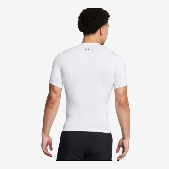 UNDER ARMOUR m majica 1361518-100 HEATGEAR SHORT SLEEVE white