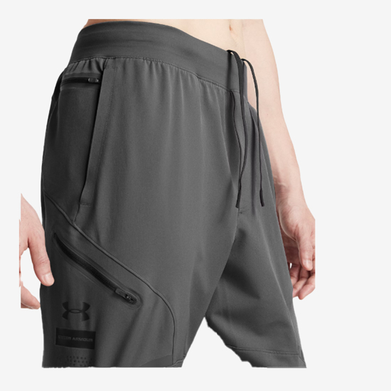 UNDER ARMOUR m hlače 1352026-025 UNSTOPPABLE CARGO PANTS castlerock black