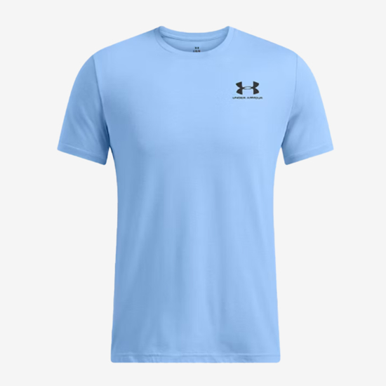 UNDER ARMOUR m majica 1326799-469 UA LEFT CHEST LOGO SHORT SLEEVE horizon blue black