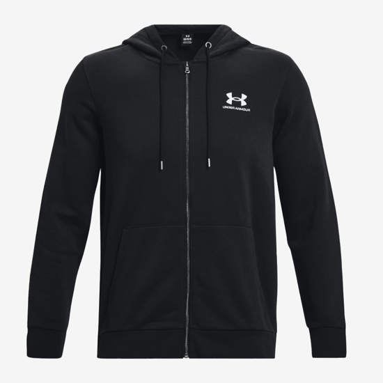 UNDER ARMOUR m jopica 1373881-001 UA ICON FLEECE FULL-ZIP HOODIE black