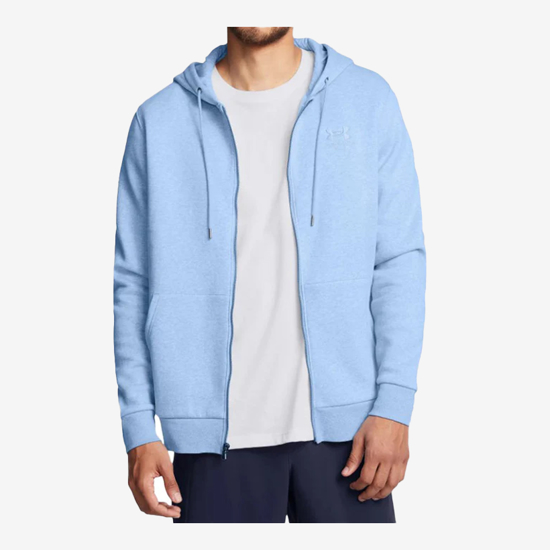 UNDER ARMOUR m jopica 1373881-466 UA ICON FLEECE FULL-ZIP HOODIE blue