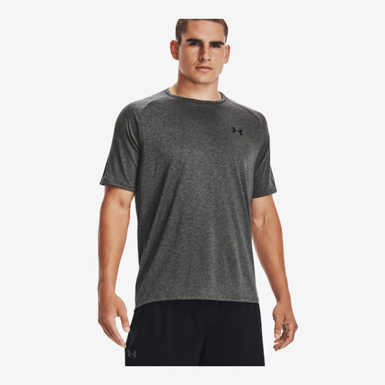 UNDER ARMOUR m majica 1326413-090 TECH™ 2.0 SHORT SLEEVE carbon heather black