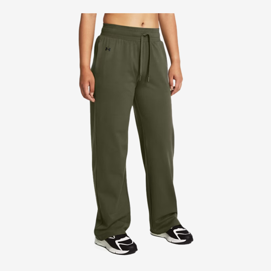 UNDER ARMOUR ž hlače 1383721-390 UA MOTION OPEN HEM PANTS marine od green black