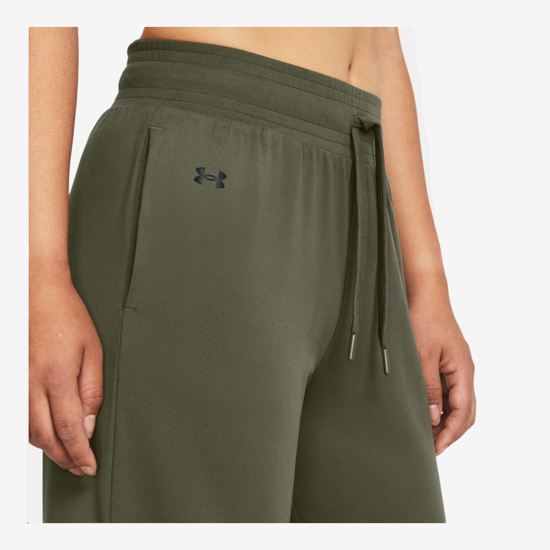 UNDER ARMOUR ž hlače 1383721-390 UA MOTION OPEN HEM PANTS marine od green black