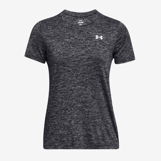 UNDER ARMOUR ž majica 1384230-001  UA TECH™ TWIST SHORT SLEEVE black white