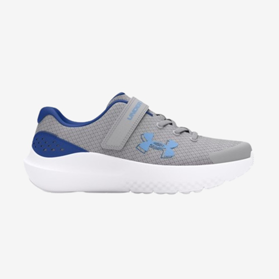 UNDER ARMOUR otr copati 3027104-101 BOY'S PRE-SCHOOL UA SURGE 4 AC RUNNING SHOES mod gray tech blue