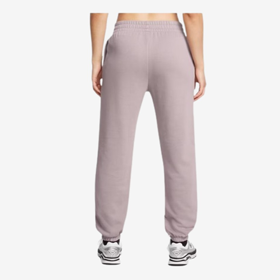 UNDER ARMOUR ž hlače 1382735-015 RIVAL TERRY JOGGERS tetra gray white