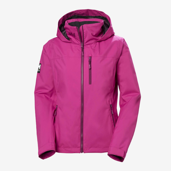 HELLY HANSEN ž jakna 34447 663 CREW HOODED MIDLAYER 2.0 magenta