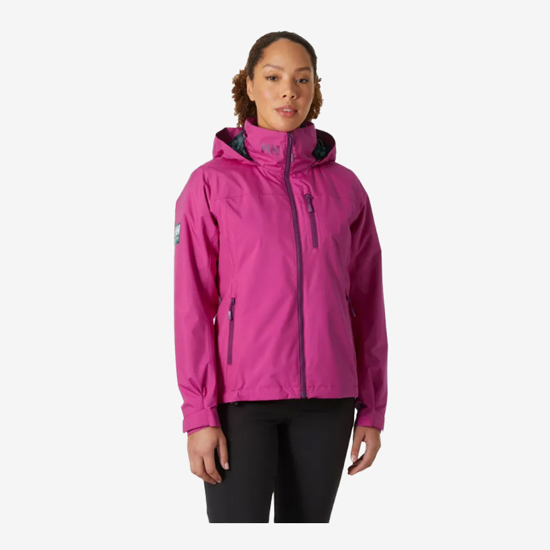 HELLY HANSEN ž jakna 34447 663 CREW HOODED MIDLAYER 2.0 magenta