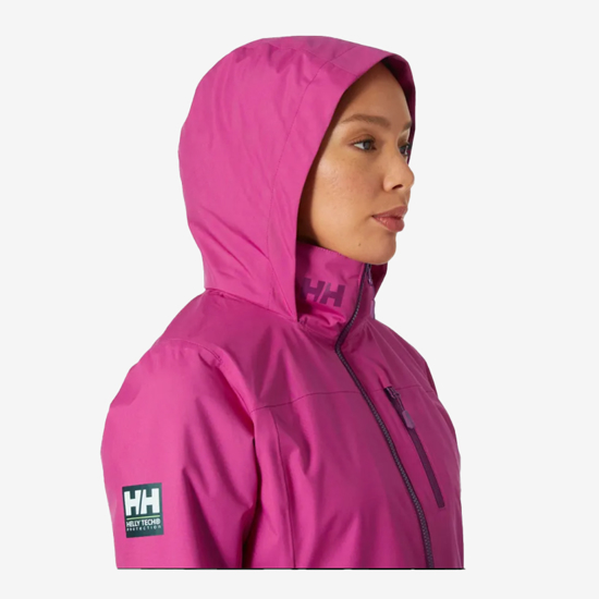 HELLY HANSEN ž jakna 34447 663 CREW HOODED MIDLAYER 2.0 magenta