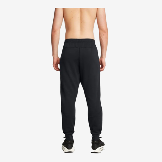 UNDER ARMOUR m hlače 1389353-001 UNSTOPPABLE FLEECE PANTS black