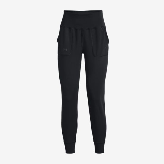 UNDER ARMOUR ž hlače 1375077-002 MOTION JOGGERS black white