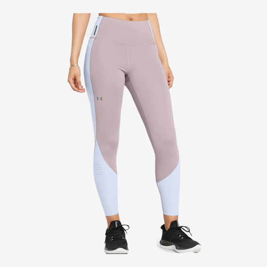 UNDER ARMOUR ž legice 1383551-015 VANISH ELITE ANKLE LEGGINGS tetra gray nimbus blue