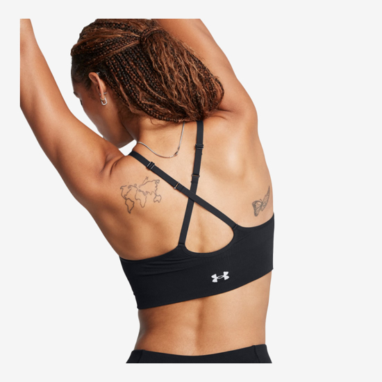 UNDER ARMOUR ž trening top 1384417-001 VANISH SEAMLESS LOW SPORTS BRA black