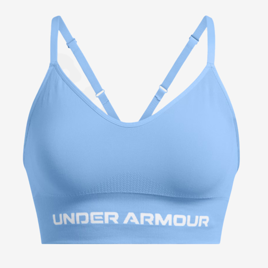 UNDER ARMOUR ž trening top 1384417-465 VANISH SEAMLESS LOW SPORTS BRA horizon blue white