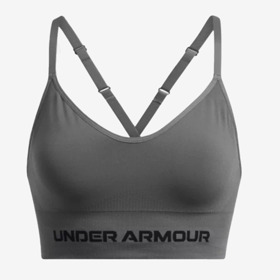 UNDER ARMOUR ž trening top 1384417-025 VANISH SEAMLESS LOW SPORTS BRA castlerock white