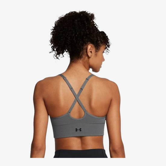 UNDER ARMOUR ž trening top 1384417-025 VANISH SEAMLESS LOW SPORTS BRA castlerock white