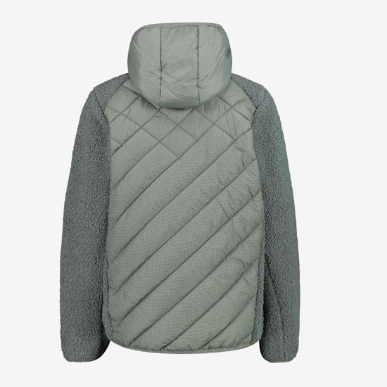 CMP ž jakna 34P2386 E621 JACKET HYBRID FIX HOOD festival