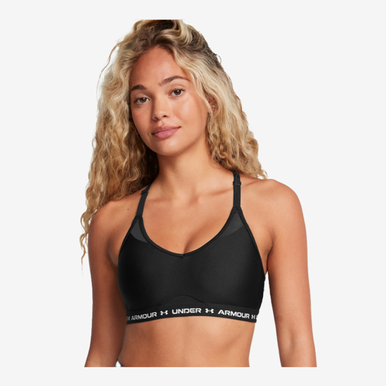 UNDER ARMOUR ž trening top 1386424-001 UA CROSSBACK LOW SPORTS BRA black