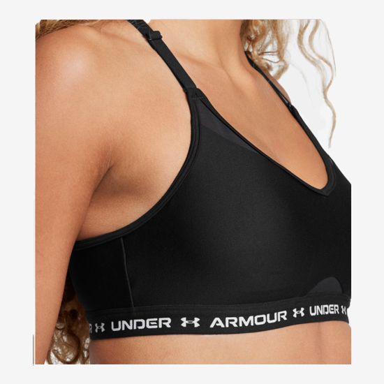 UNDER ARMOUR ž trening top 1386424-001 UA CROSSBACK LOW SPORTS BRA black