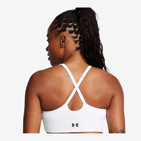 UNDER ARMOUR ž trening top 1384417-100  VANISH SEAMLESS LOW SPORTS BRA white