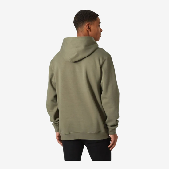 HELLY HANSEN m kapucar 54158 421 COTTON FLEECE GRAPHIC HOODIE lav green