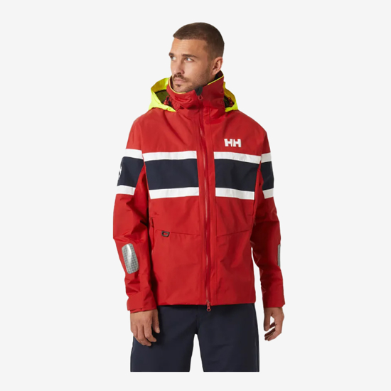 HELLY HANSEN m jadralna jakna 34422 162 SALT ORIGINAL SAILING JACKET red